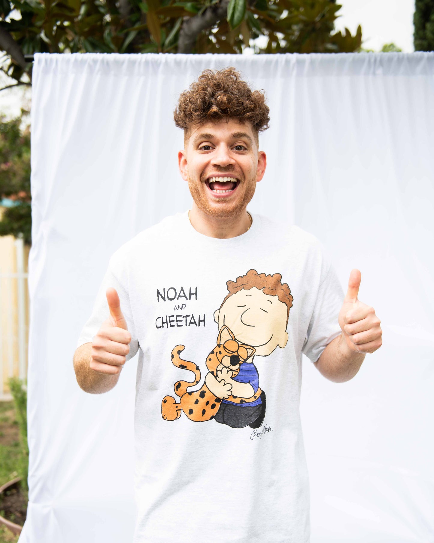 NOAH & CHEETAH FRIENDSHIP TEE
