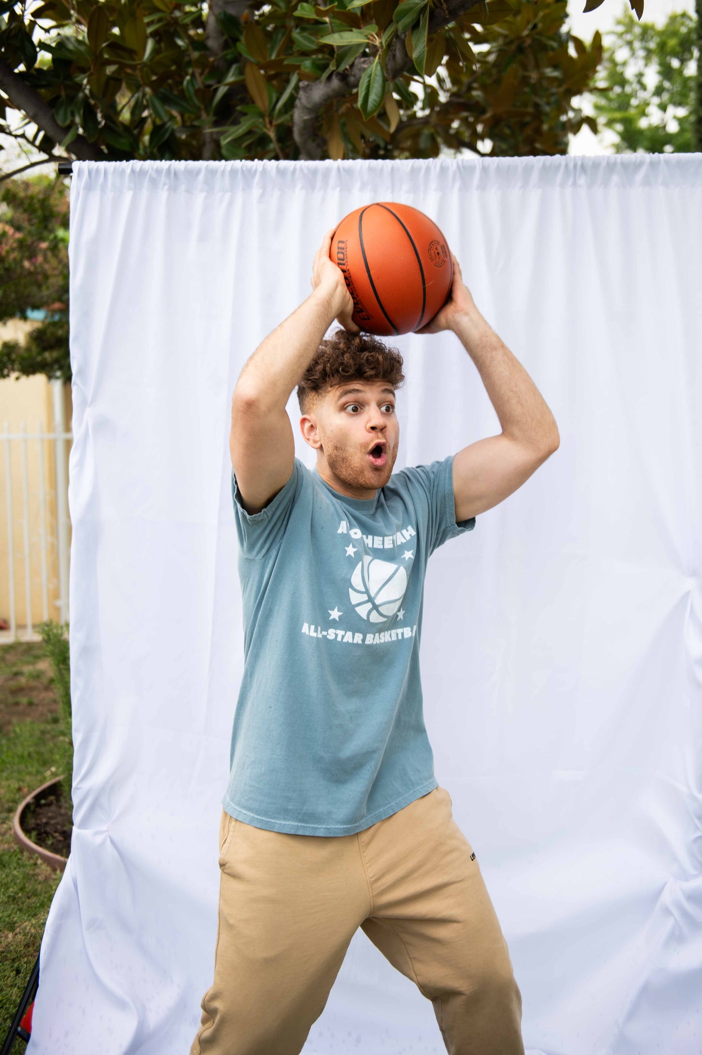 AYO CHEETAH ALL-STAR BASKETBALL T-SHIRT