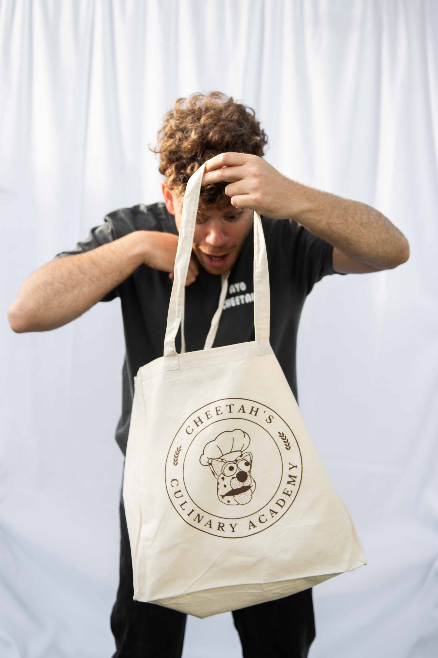 CHEETAH'S CULINARY ACADEMY TOTE BAG