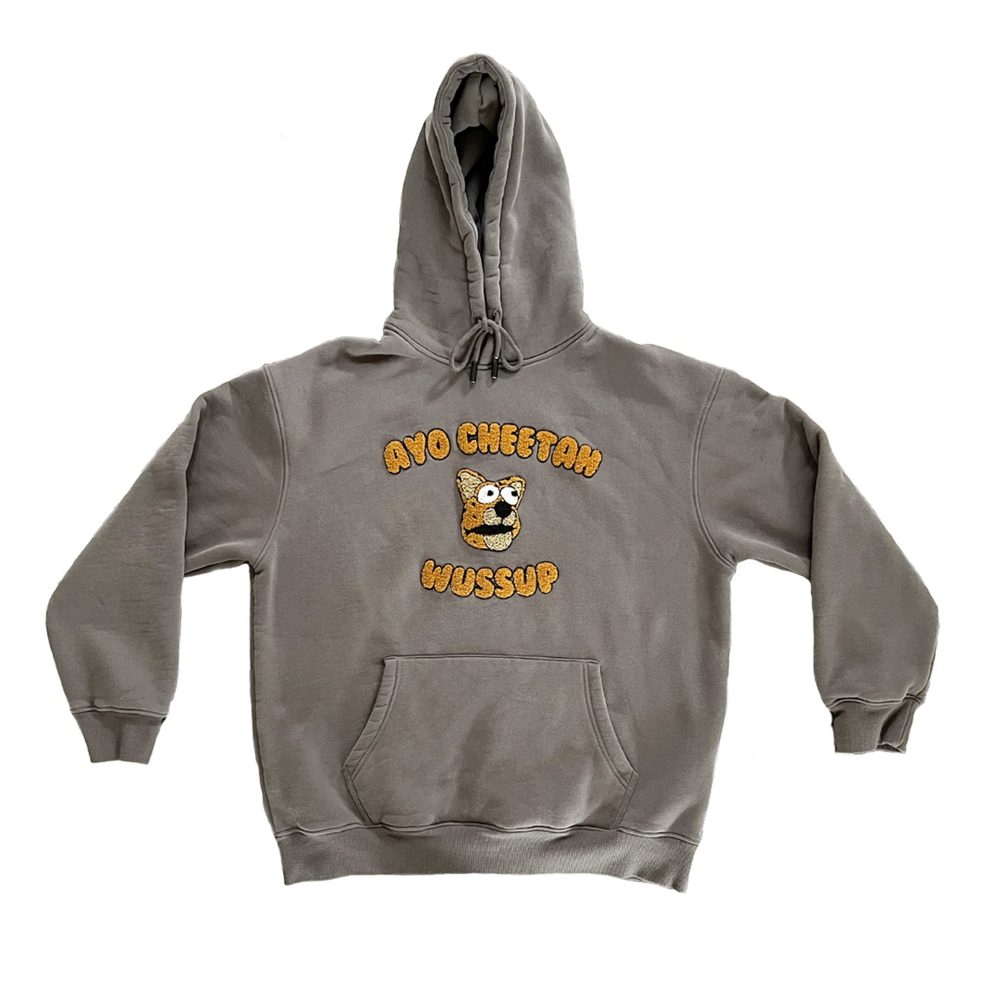 AYO CHEETAH CHENILLE HOODIE