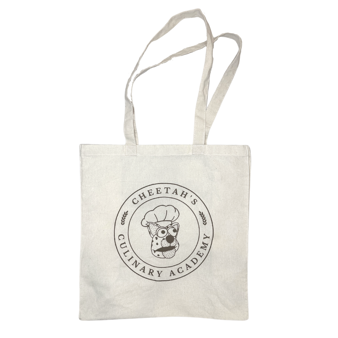 CHEETAH'S CULINARY ACADEMY TOTE BAG