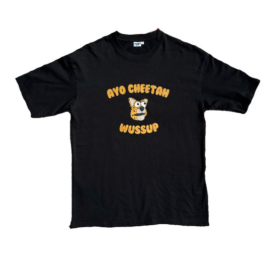 AYO CHEETAH WUSSUP OVERSIZE TEE