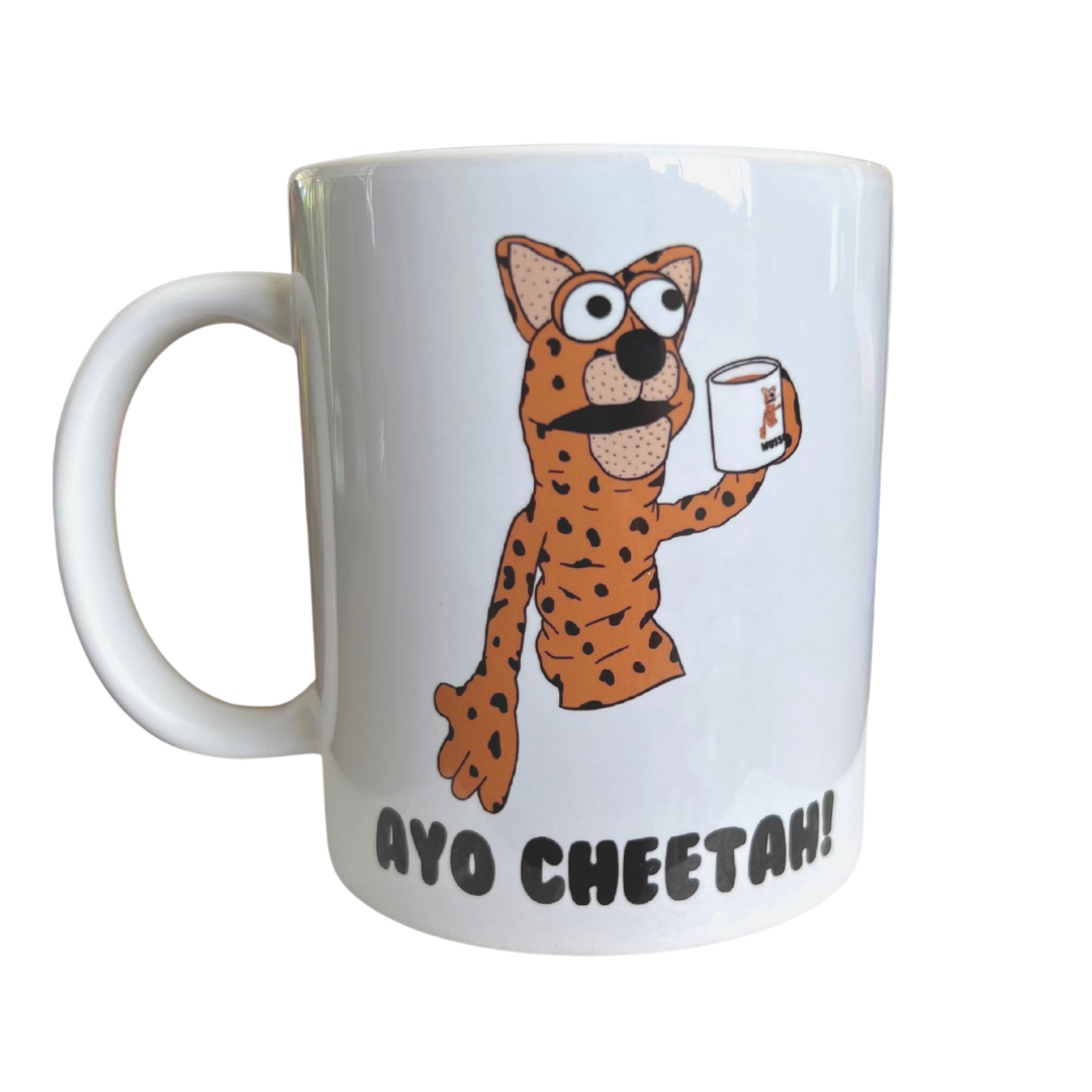 AYO CHEETAH COFFEE MUG